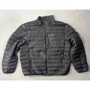 Gerry Puffer Jacket Mens XXL Black 650 Fill Power Down Full Zip 2XL